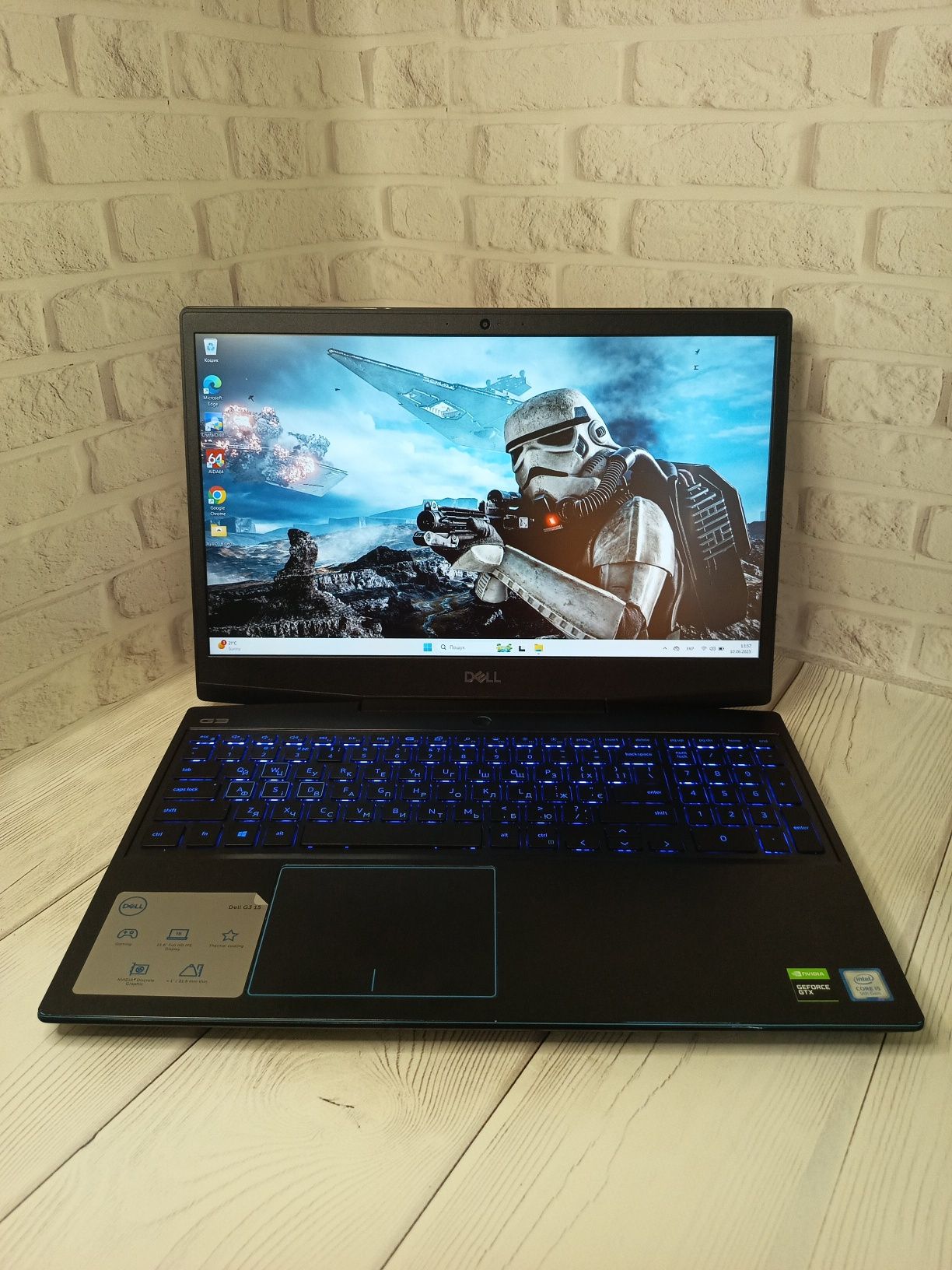 Геймерський ноутбук Dell G3 GTX 1660Ti 6Gb