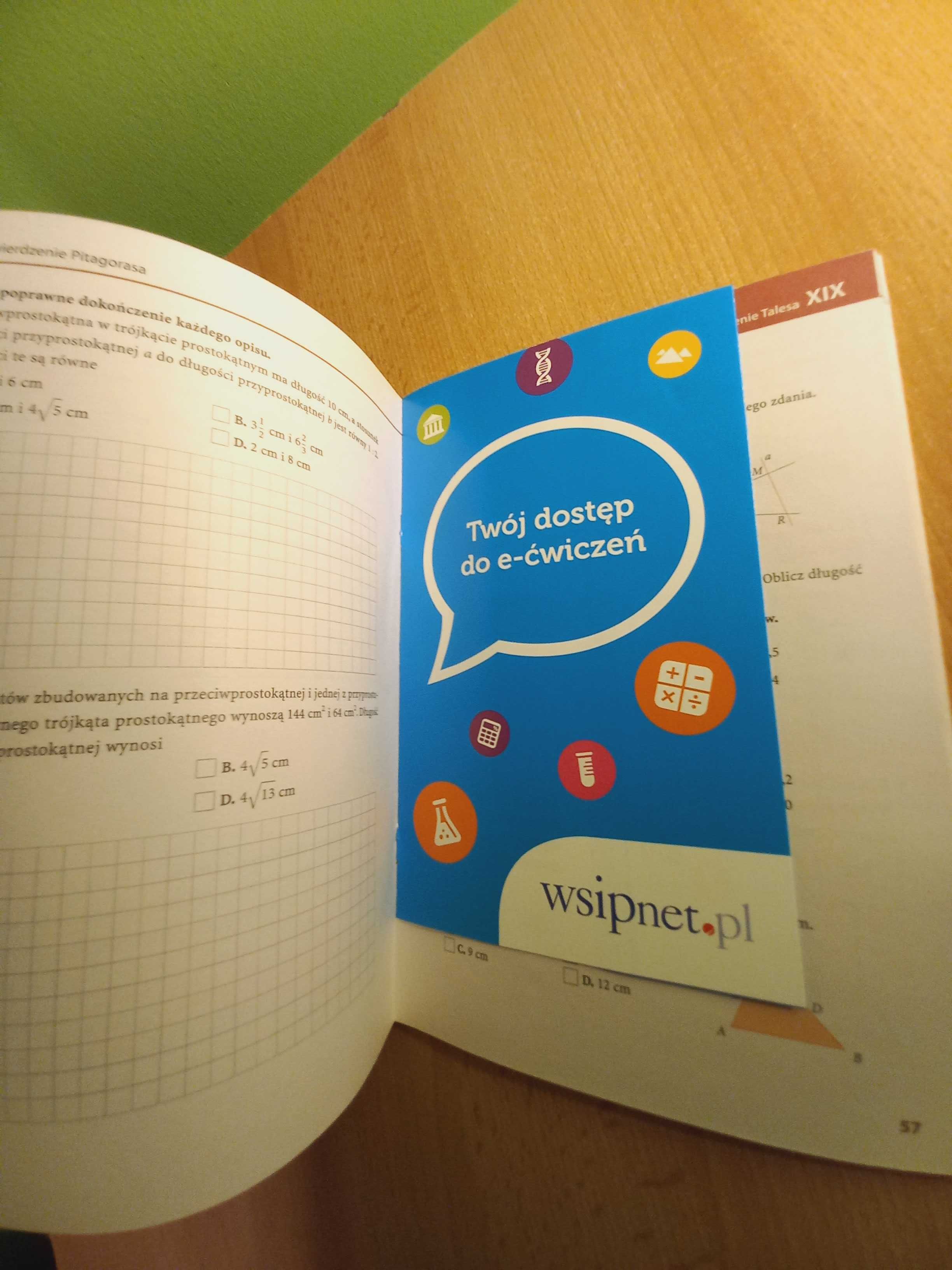 Matematyka 2001 zeszyt ćwiczeń do gimnazjum 3 część 2 WSiP