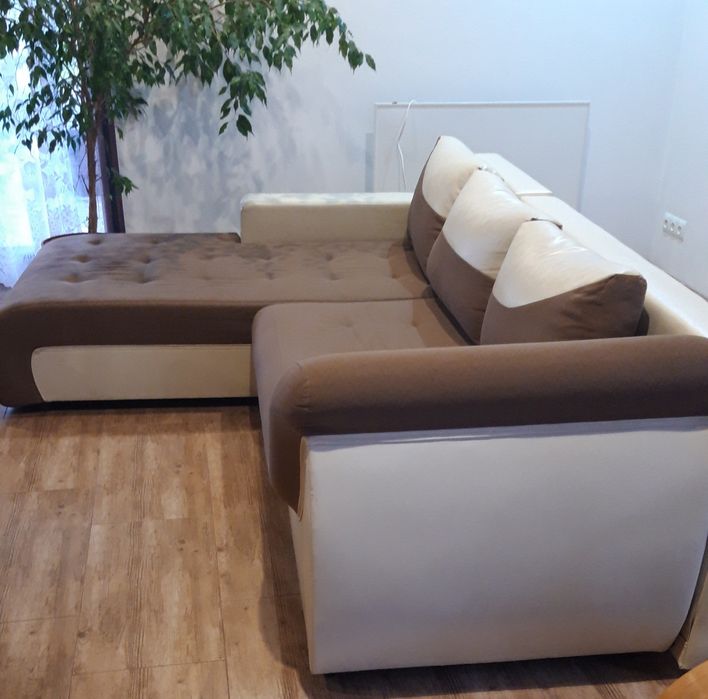 Kanapa rogowa z funkcja spania