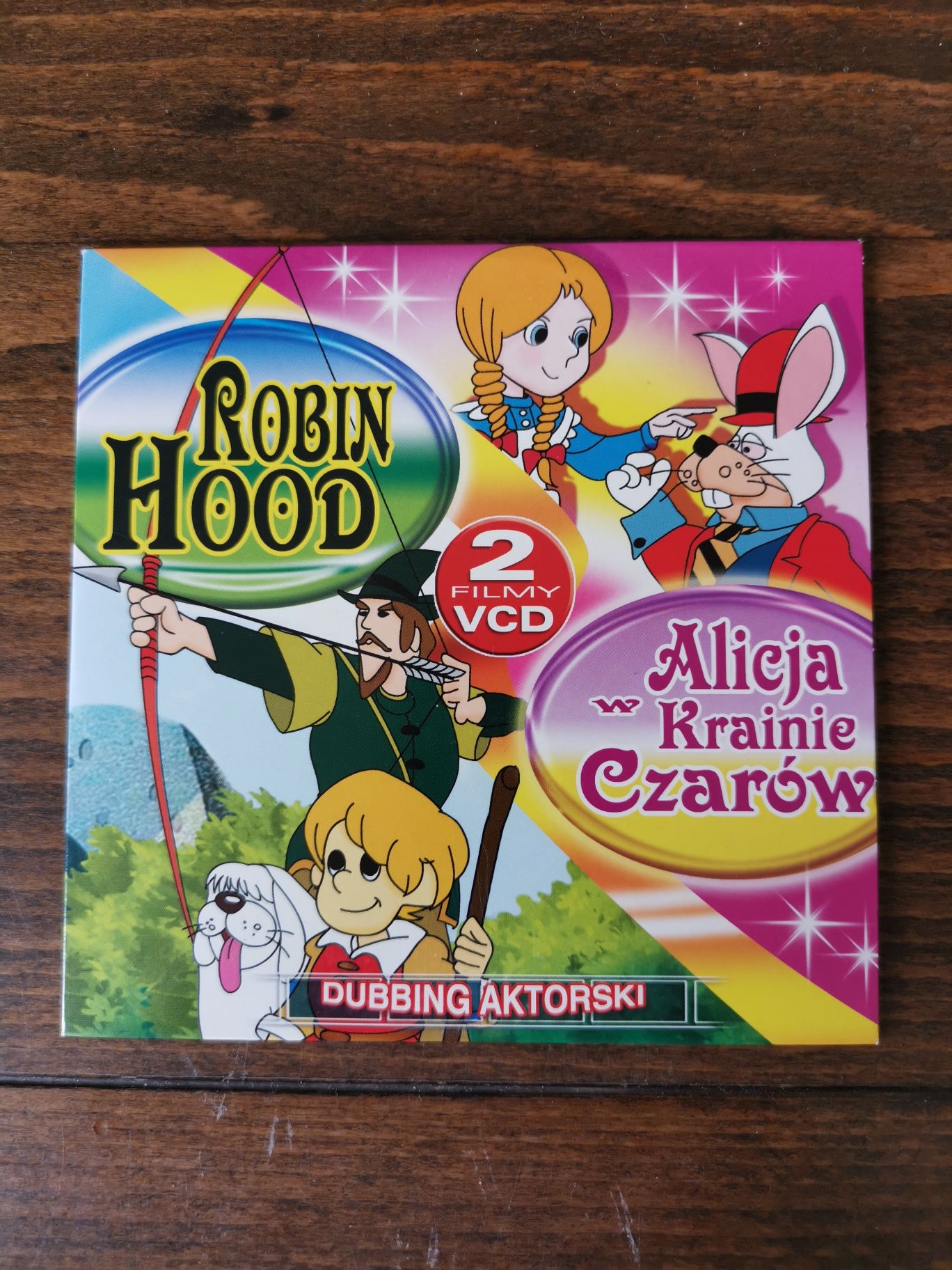 Robin Hood, Alicja w Krainie Czarów film na VCD