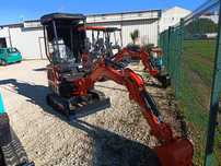 Mini giratória nova 1800k motor Kubota