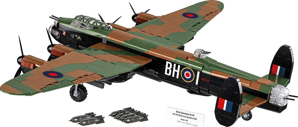 Klocki Cobi 5759 Samolot Avro Lancaster B Mk.i/Iii Hc Ww2 1643 El.