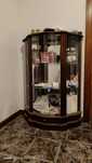 Vitrine em vidro e espelho