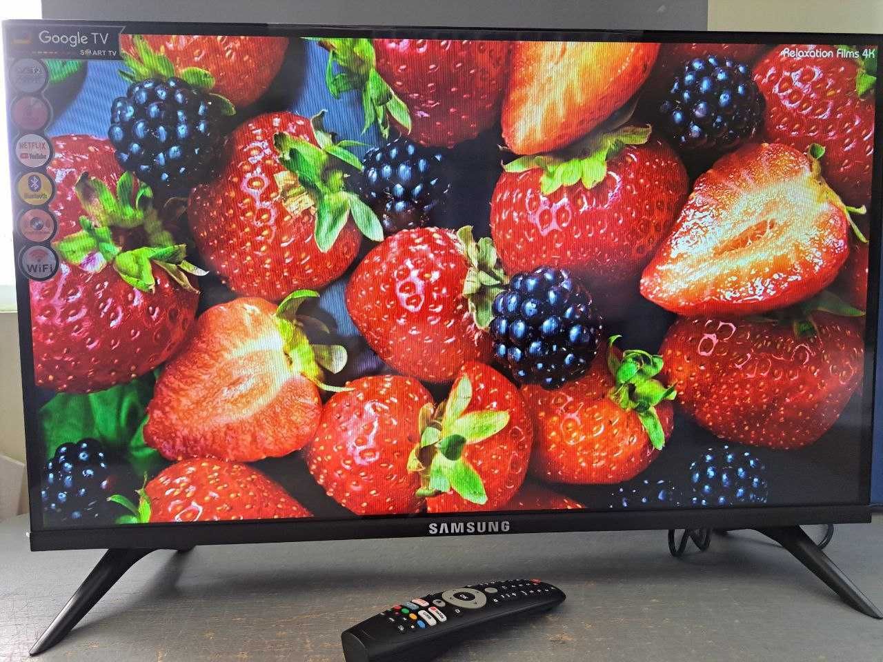 Распродажа склада телевізори SAMSUNG 34 SmartTV 4K Wi-Fi+Т2 Корея 2024