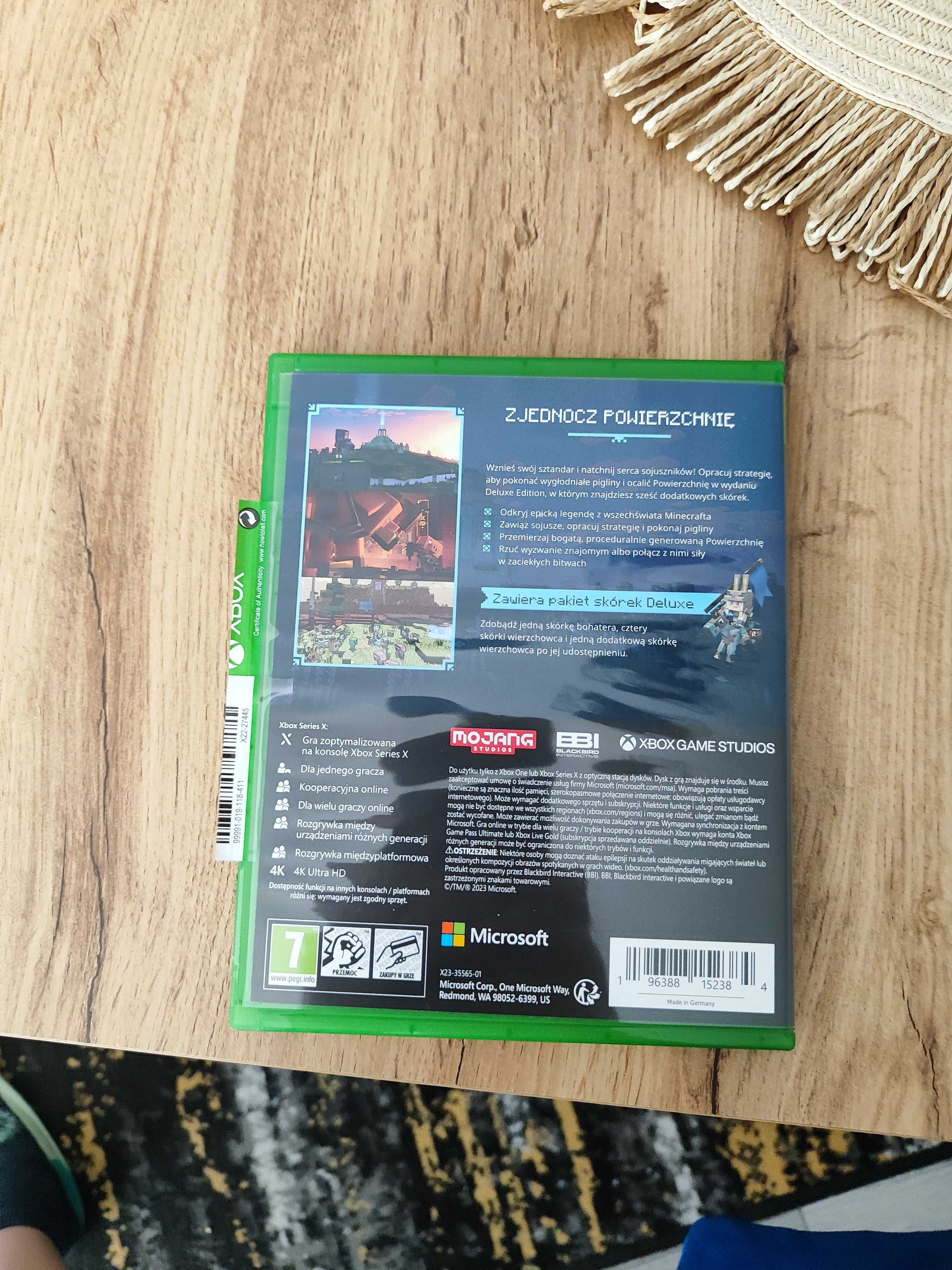 Gra Minecraft legends deluxe edition Xbox one /serwis x