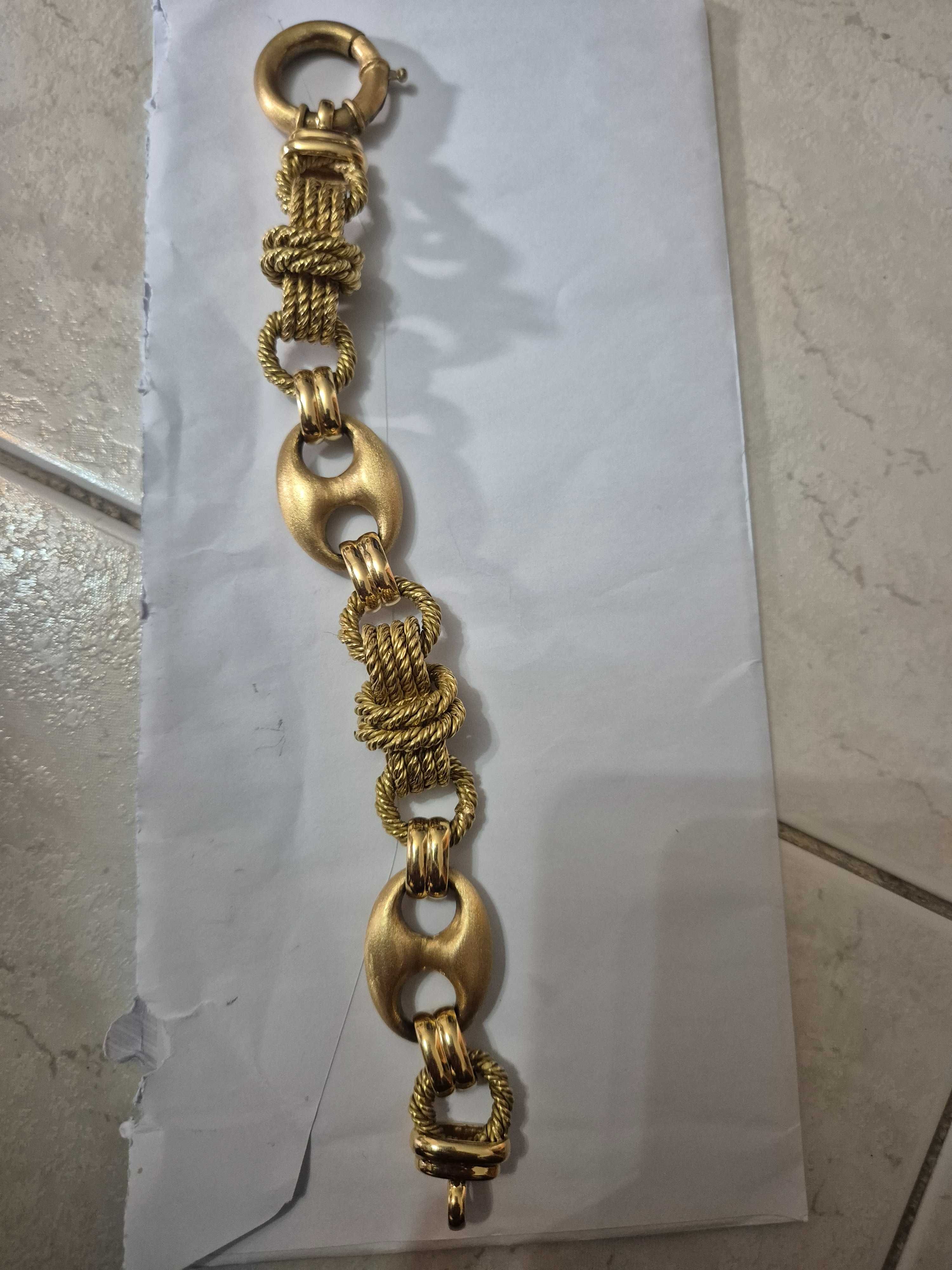Pulseira ouro 19 kil