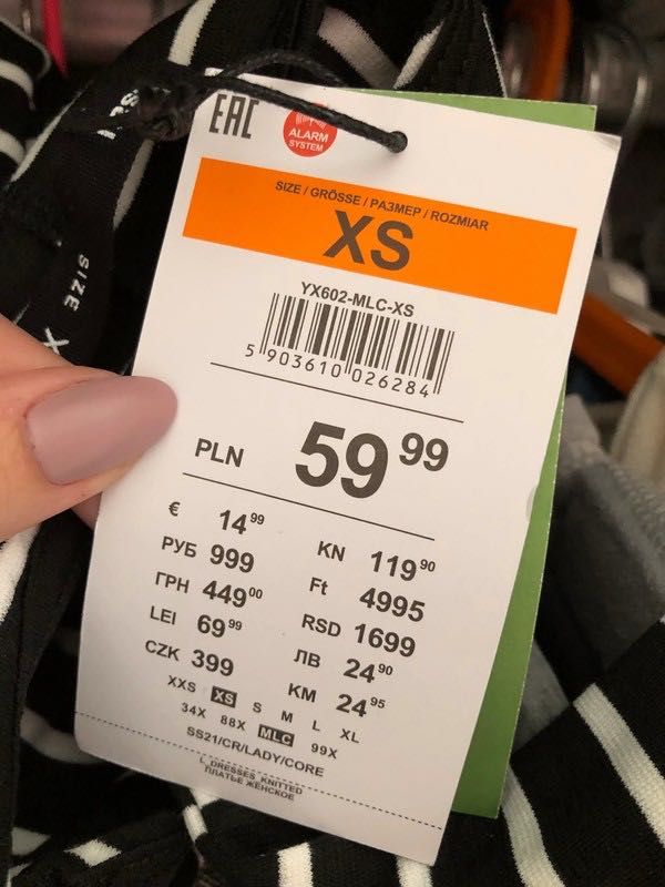 Nowa Sukienka 34 maxi sinsay xs paski