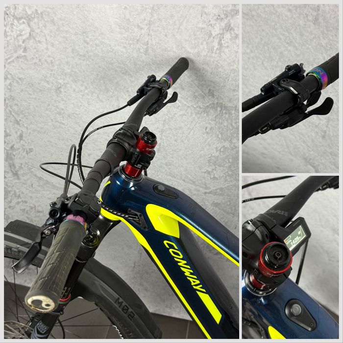 Rower Elektryczny MTB 29/27,5 FULL Conway eWME 529 MX 170mm EP8 85Nm