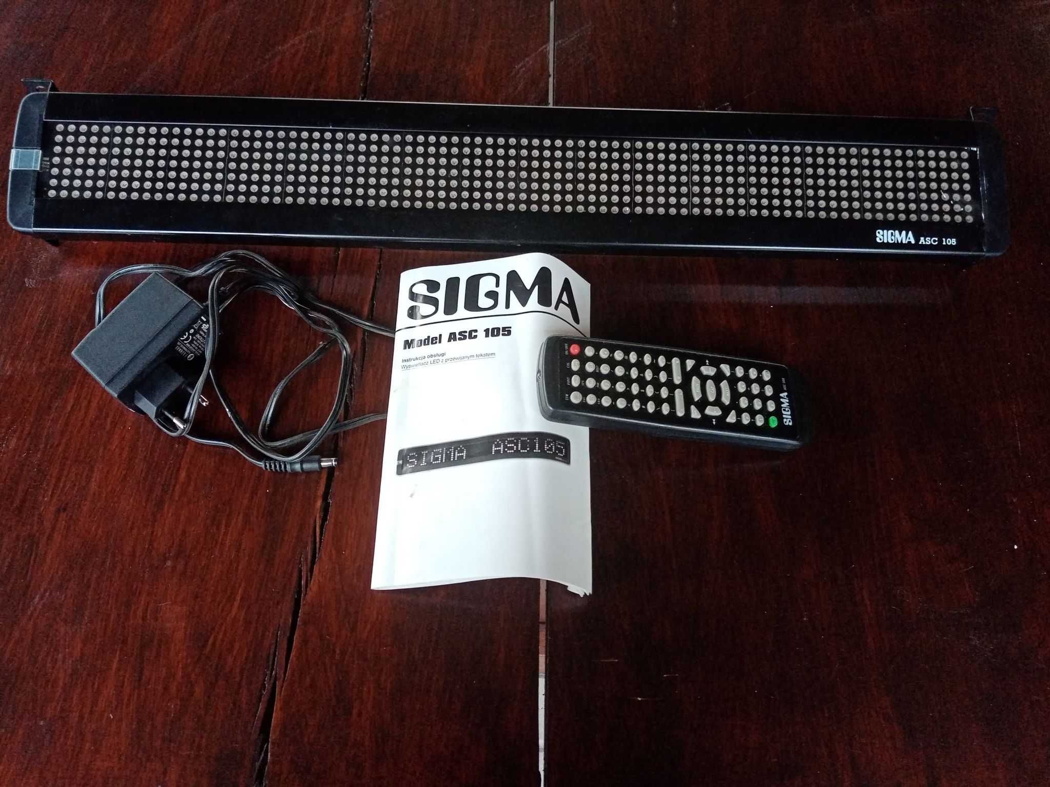 Wyświetlacz, panel LED - Sigma ASC 105