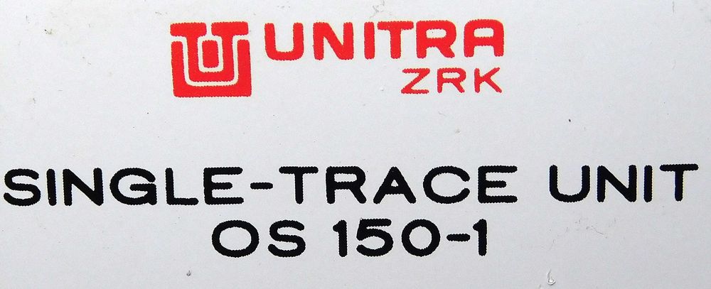 Przystawka oscyloskopu single trace unit OS 150-1 UNITRA ZRK