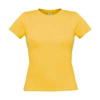 Koszulka damska B&C Women Only żółta XL