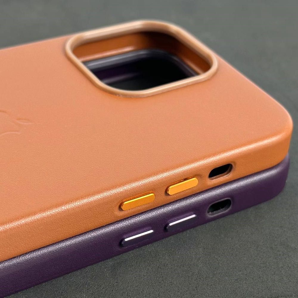 Акція! Шкіряний чохол Leather Case для iPhone 14 / Чехол на Айфон 14