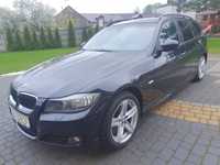 BMW e91 320d 177KM Sportowe fotele czarna podsufitka LIFT