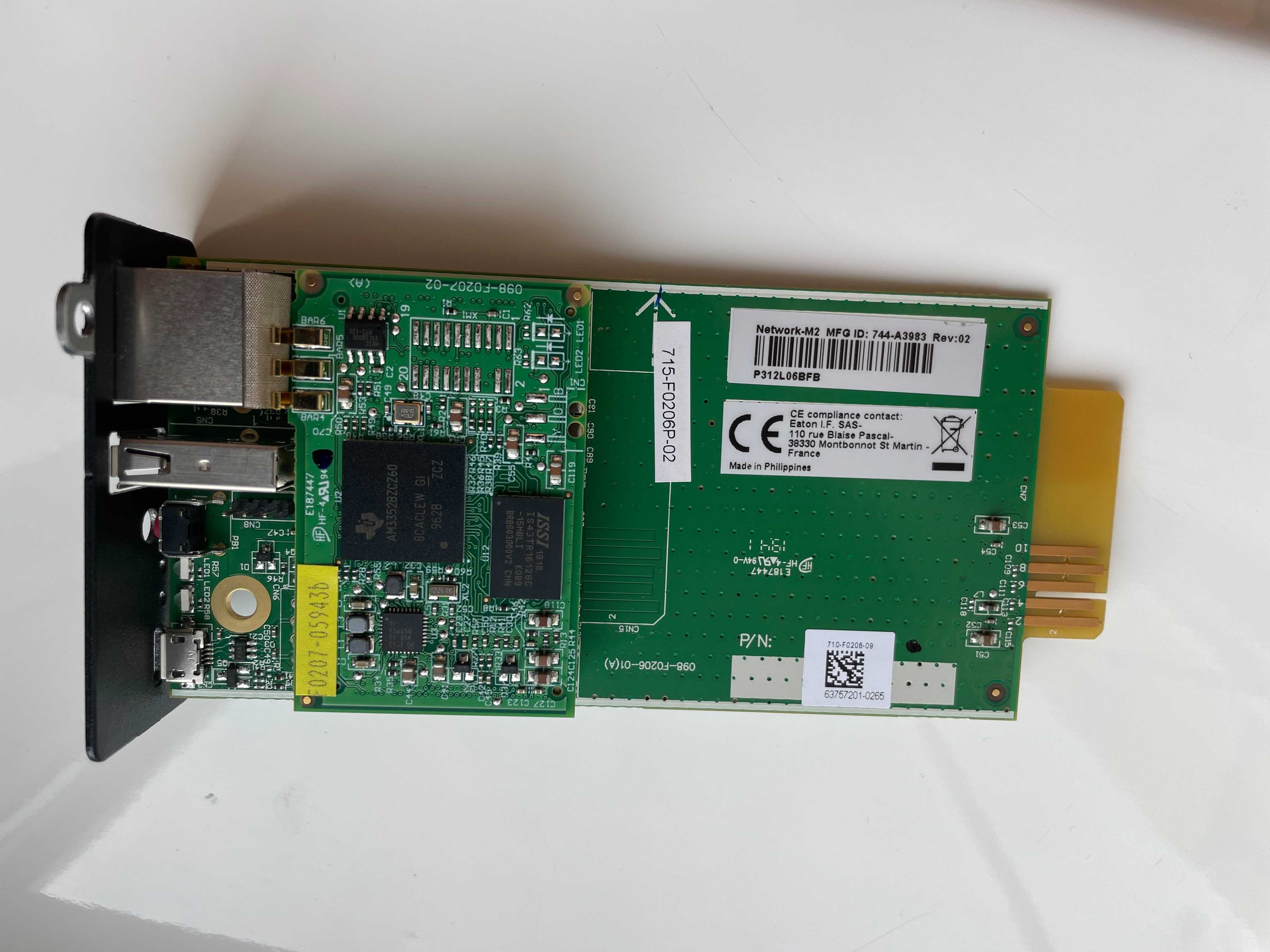 Мережеву карту Eaton Gigabit network card — 744-A3983