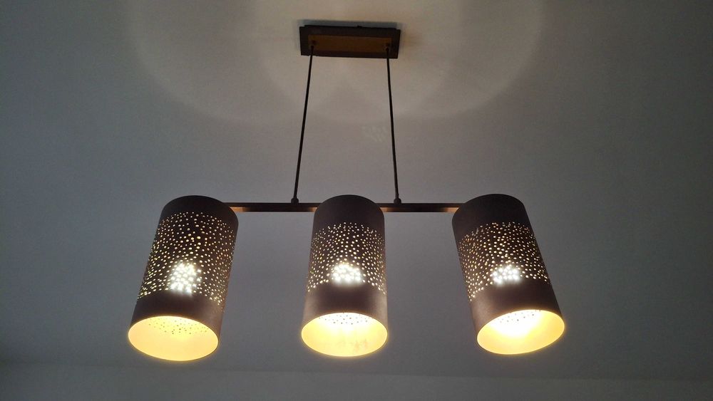 Lampa wisząca metalowa Ancona