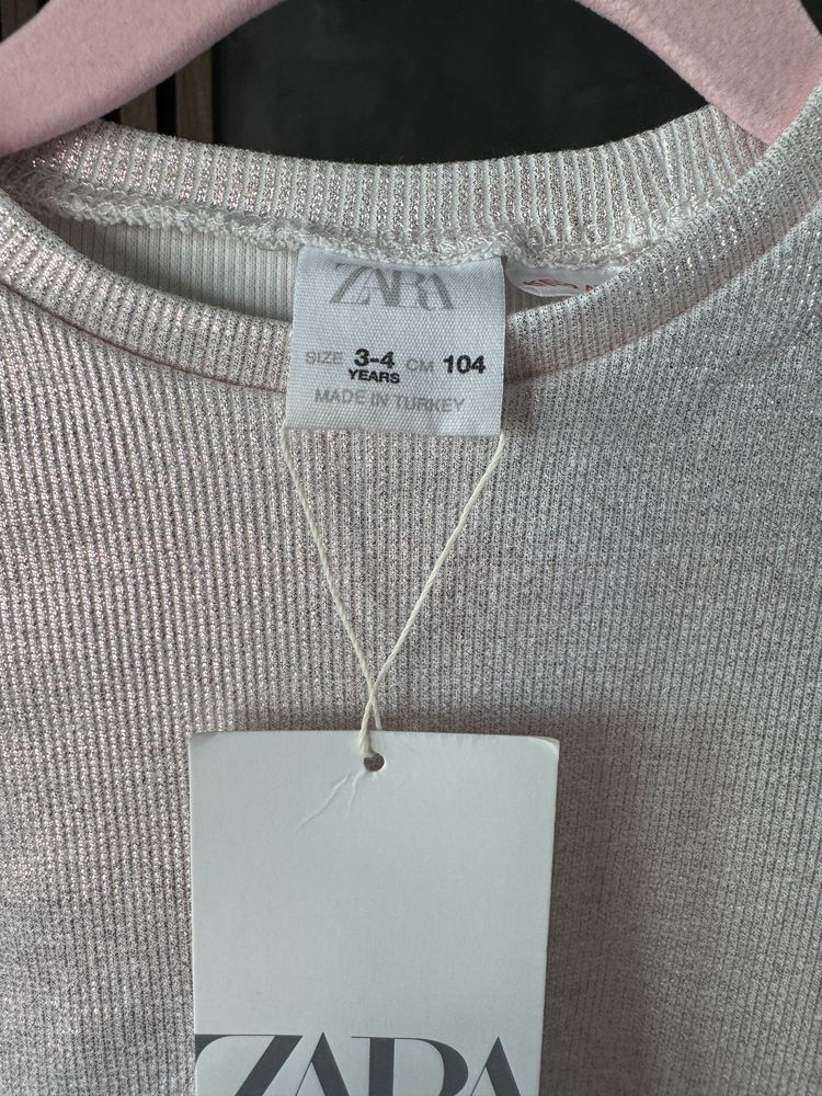 Bluzka błyszcząca zara 104
