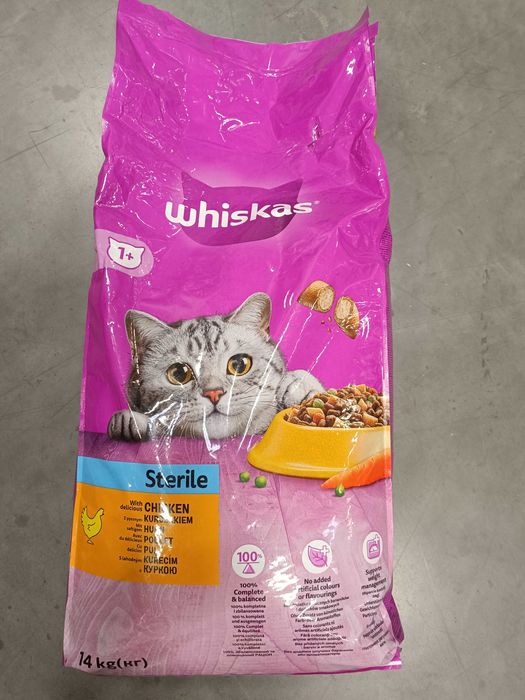 Sucha karma dla kota