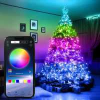 Luzes de Natal *portes grátis* várias cores controlo por telemóvel