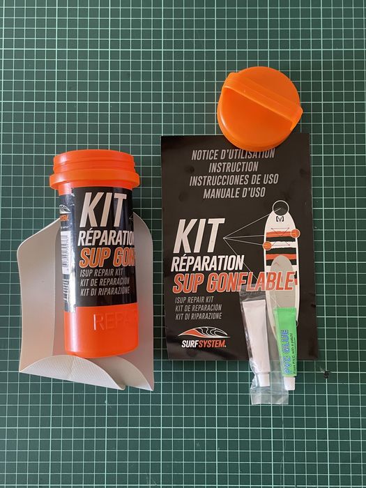 Kit reparação de p. insuflável