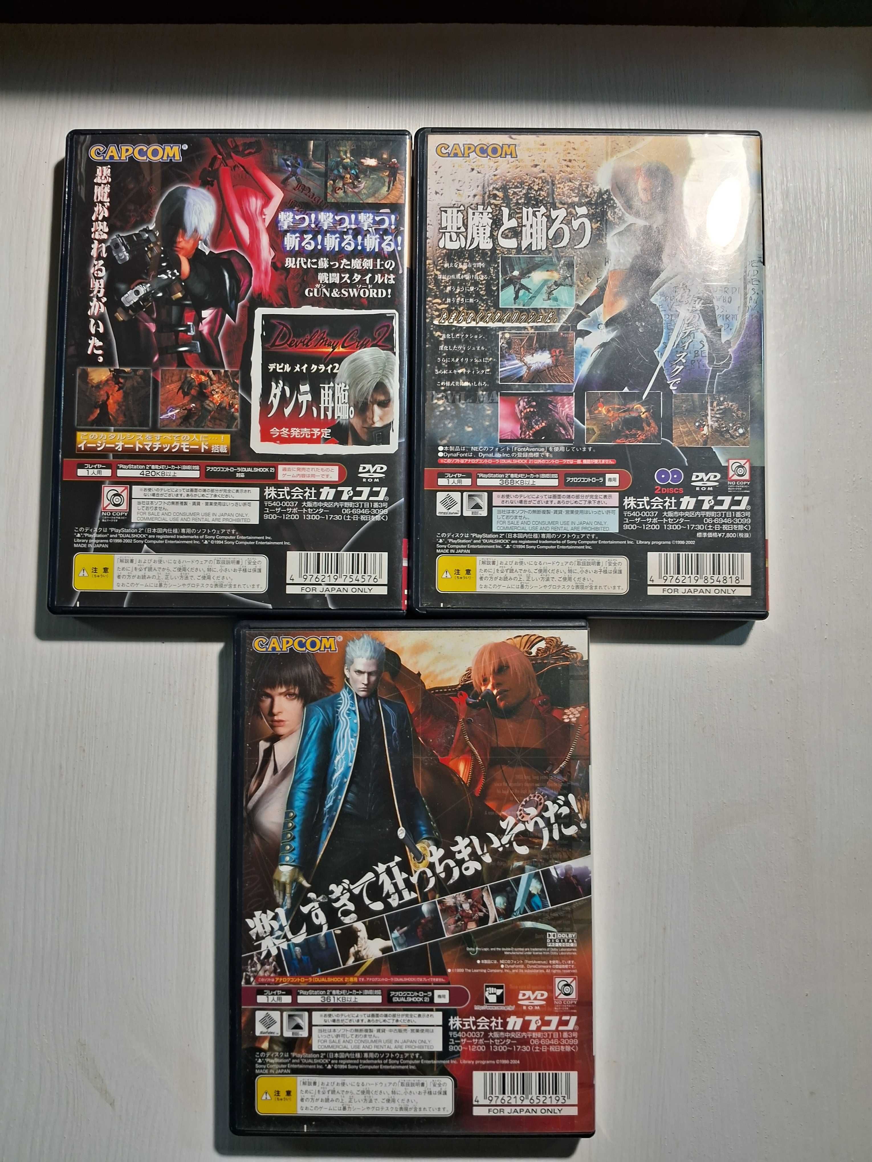 Серия игр для Ps2  Devil May Cry,Time Crisis 2