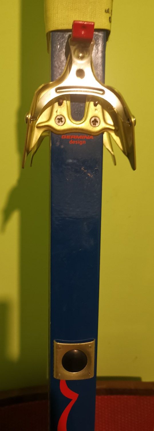 Narty biegowe biegówki Germina Top Line 195 cm wiązania NN75