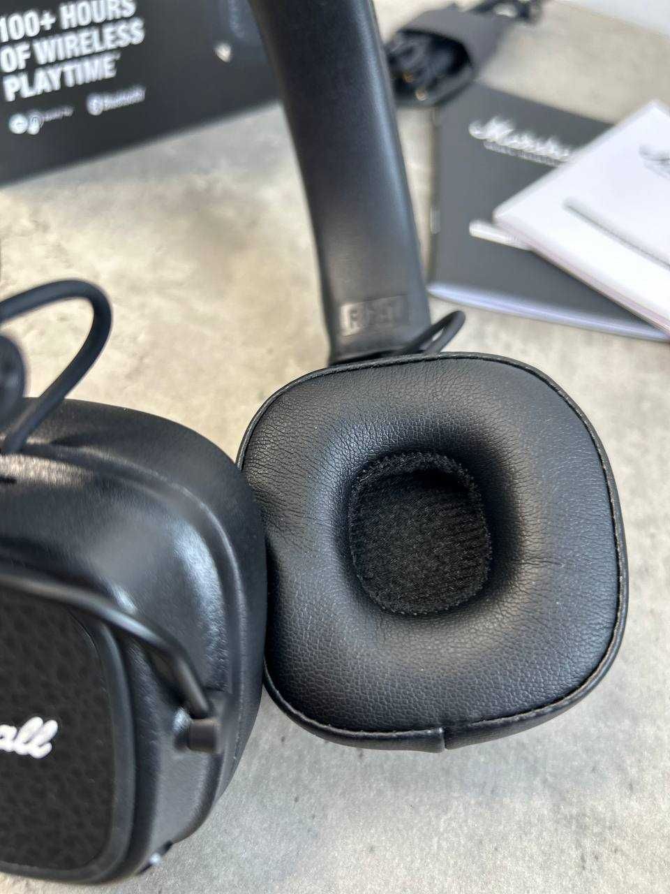 бездротові накладні навушники Marshall Major V 5 чорного кольору