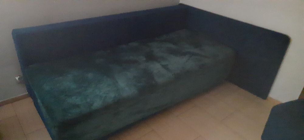 Sofa rozkladana welur