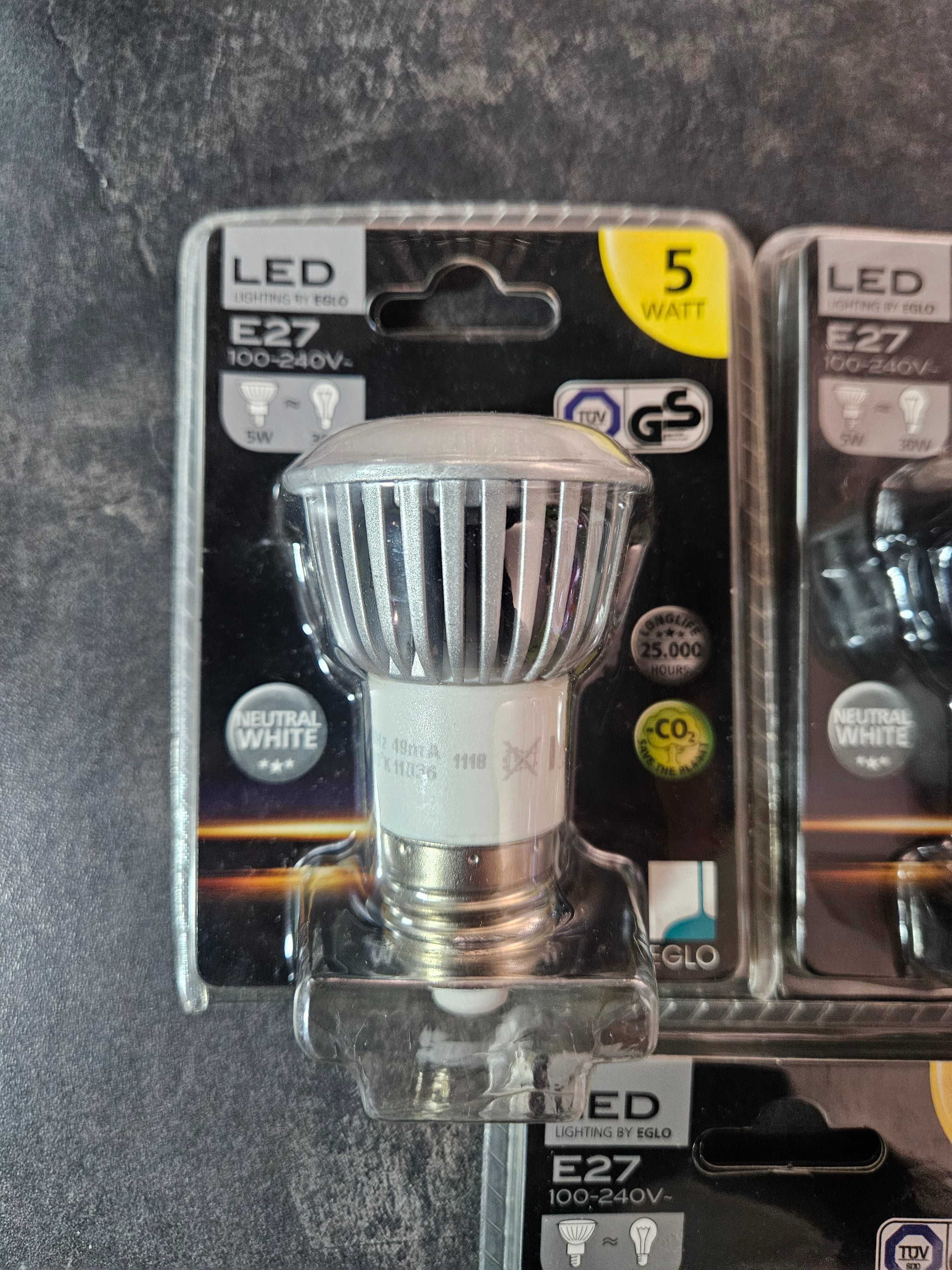 Zestaw 3x EGLO E27 LED – Żarówki  5W