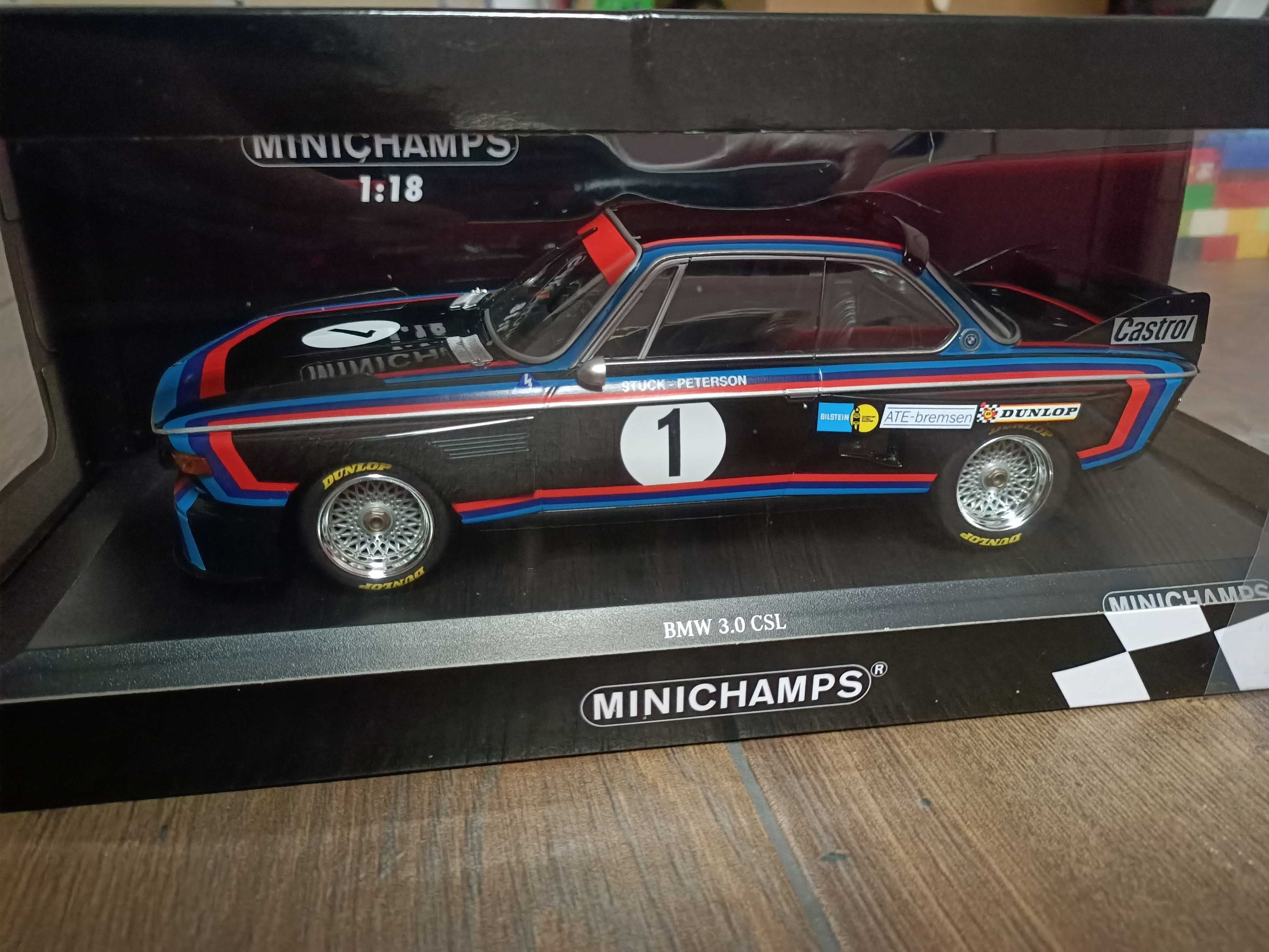 Model 1/18 Minichamps BMW 3.0 CSL BMW Motorsport Winner 1974 #1 1:18