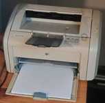 HP 1018 drukarka laserowa - niewielki przebieg 8600 stron