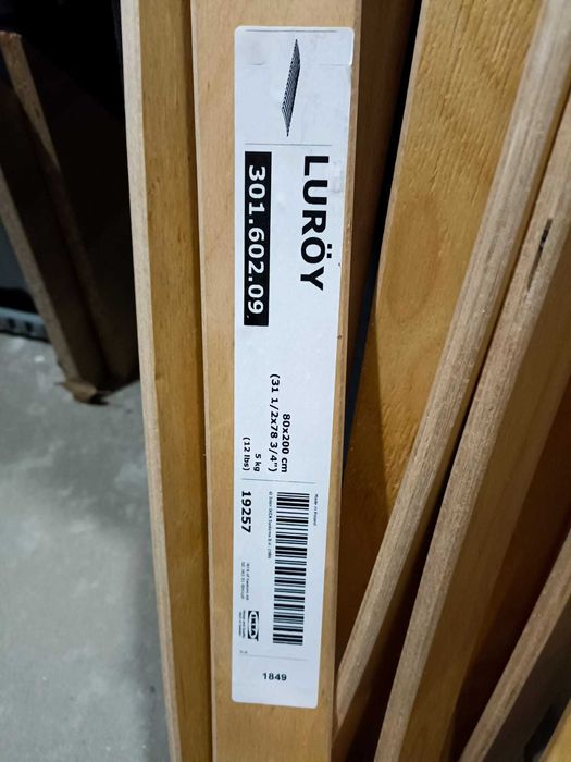 Stelaz, dno, rama drewniana łóżka, pod materac IKEA Luroy 80x200 jak