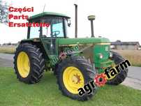 John Deere 3140 części, skrzynia biegów, silnik