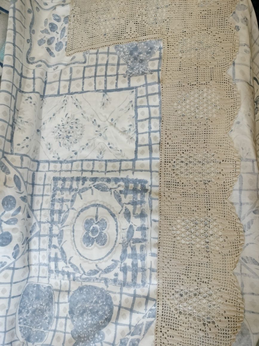 Lençol com renda
