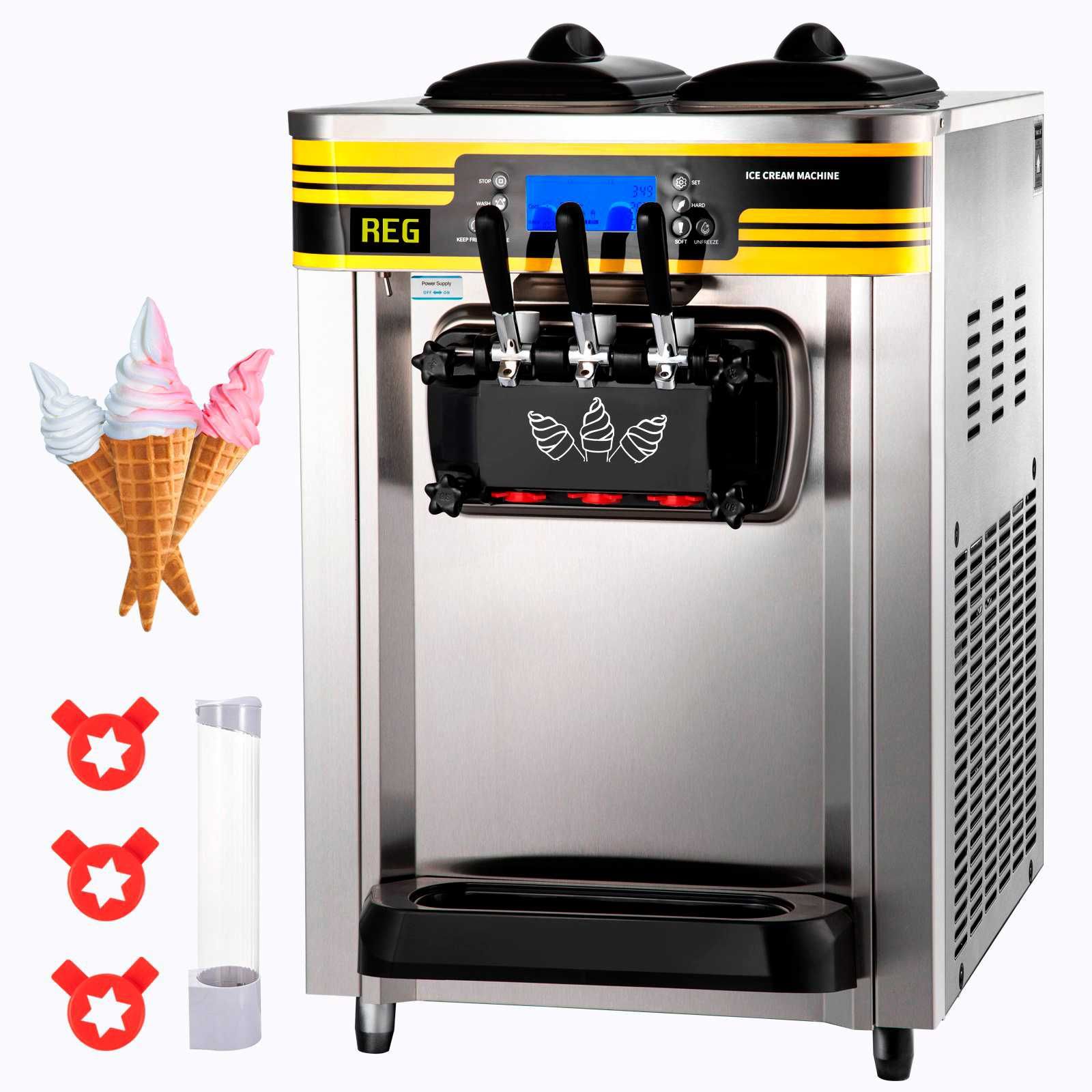 Máquina de sorvete comercial