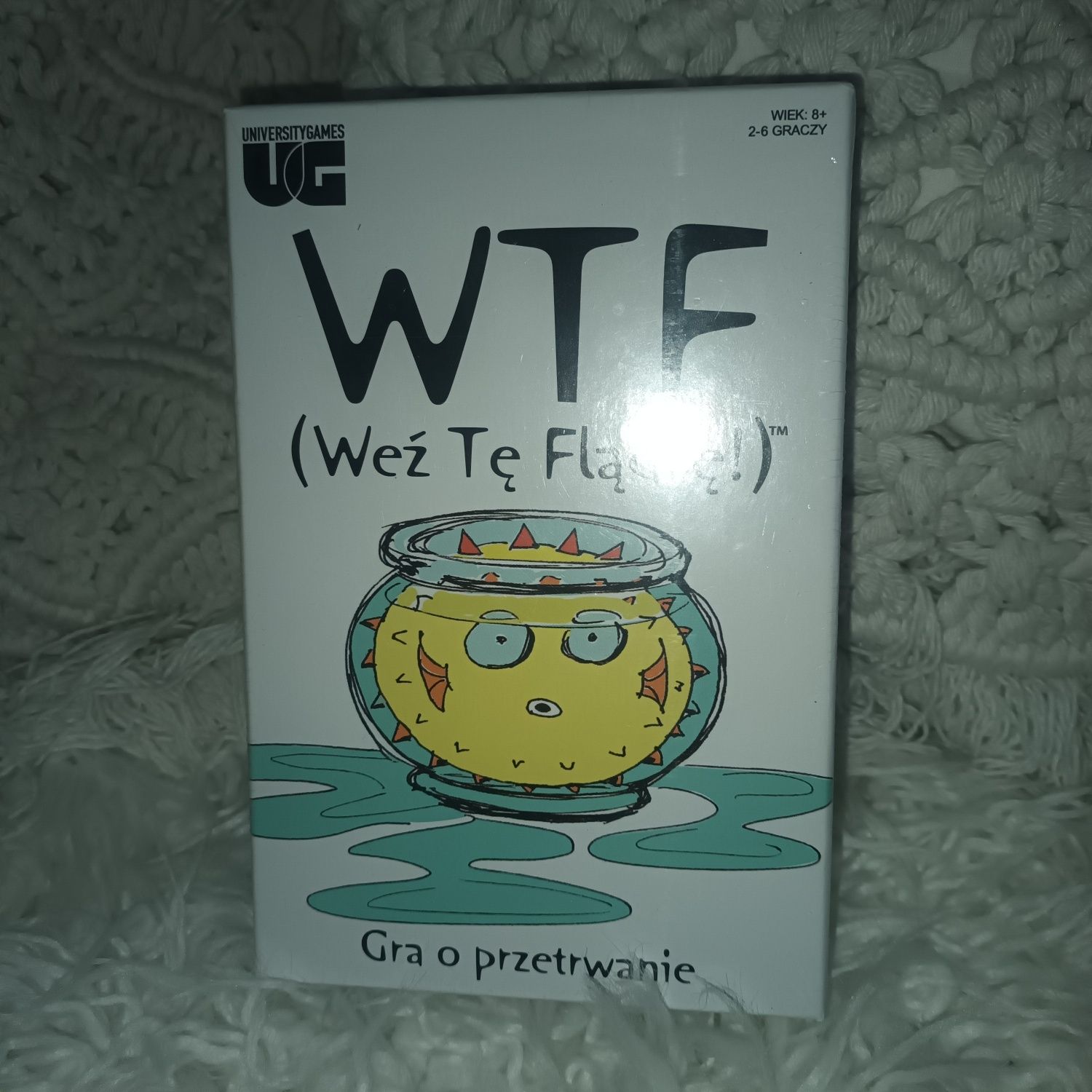 NOWA Gra karciana WTF Weź Tę Flądrę What The Fish