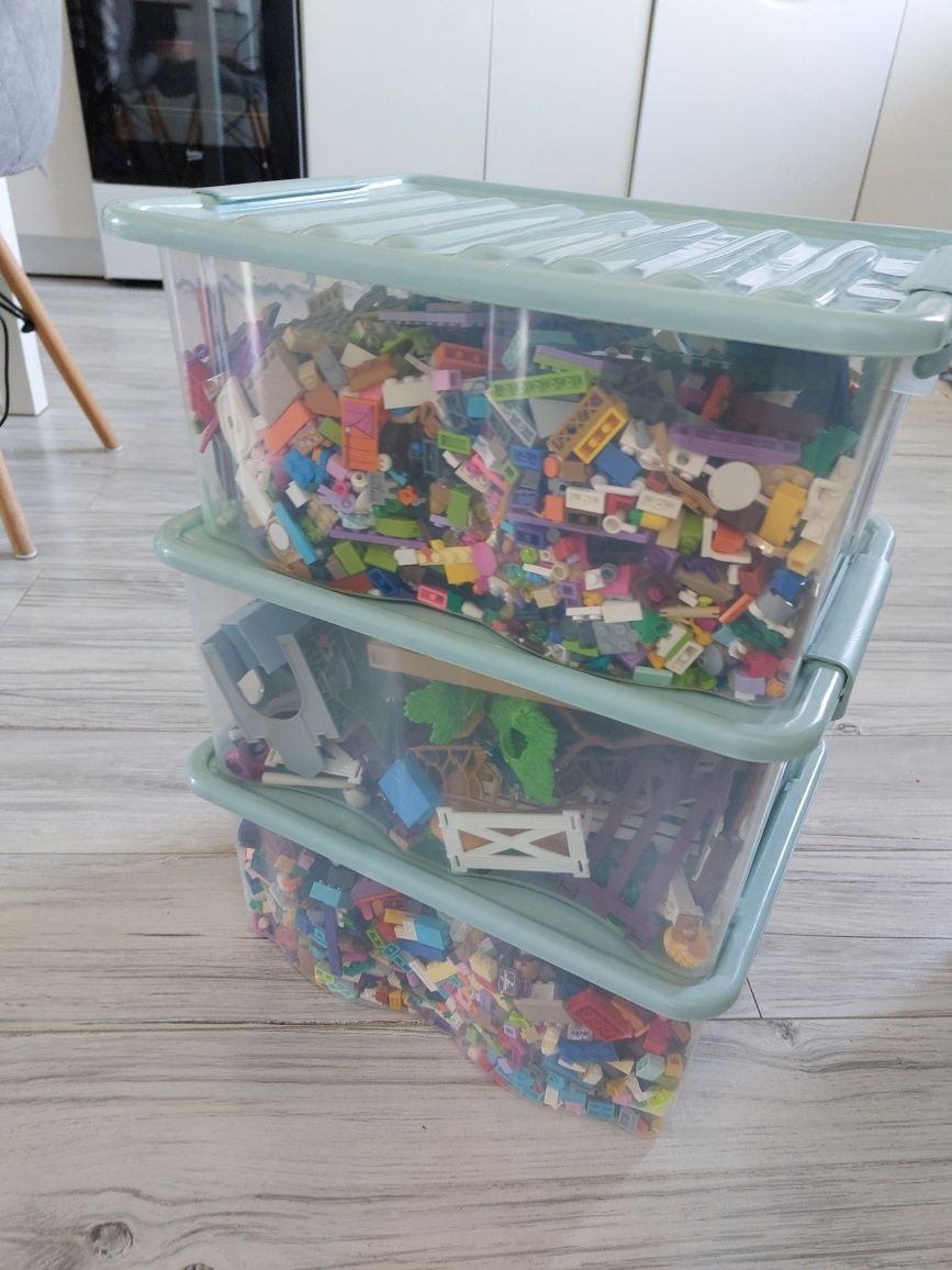 Lego około 7 kg bez pudeł