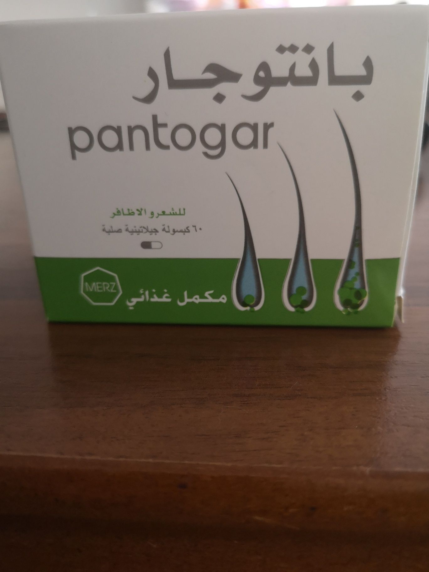 Pantogar na włosy 6 opakowań po 60tabletek