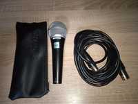 Динамический микрофон Shure PG58 XLR-B с подставкой для подкастов!