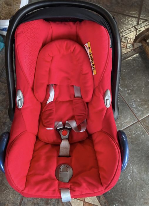 Fotelik Maxi-Cosi Cabriofix czerwony stan bardzo dobry!