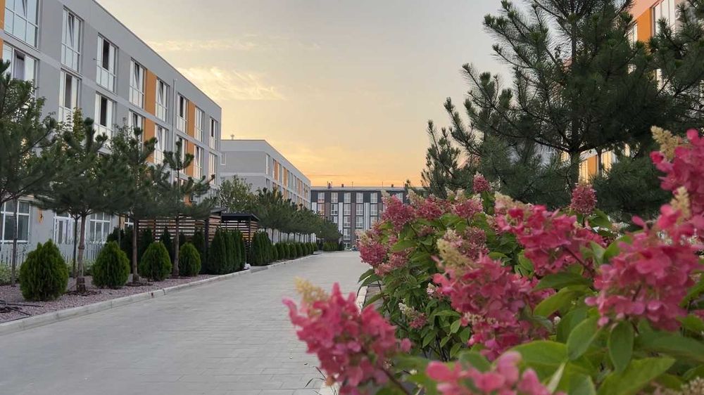 1-кімнатна квартира 27,16 м² з панорамними вікнами у ЖК Sanville Park