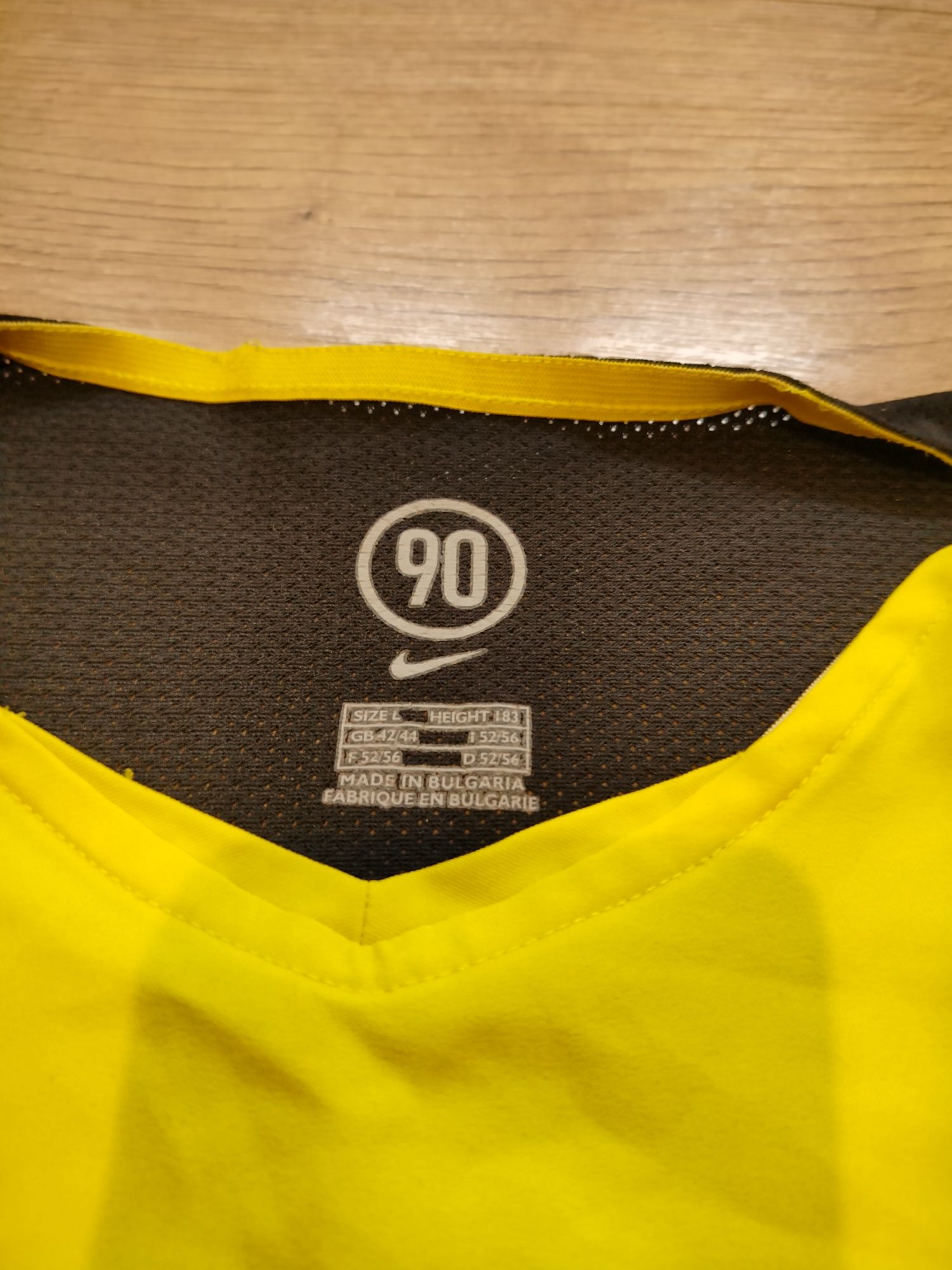Koszulka piłkarska Borussia Dortmund BVB 2004/2005 Nike Total 90 L