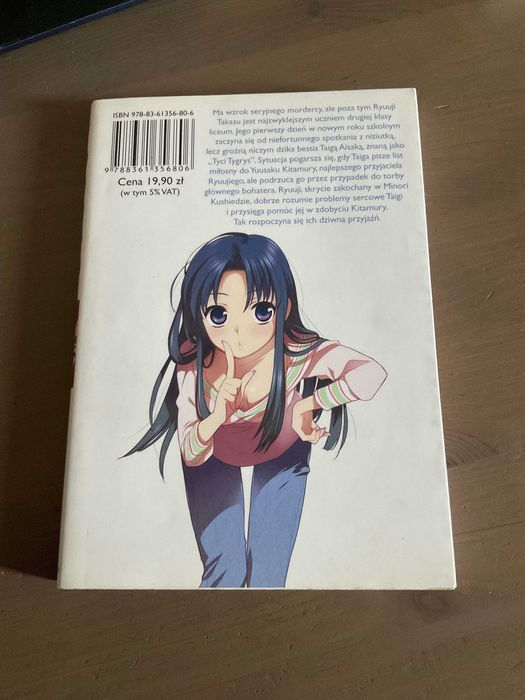 Toradora manga tom 2