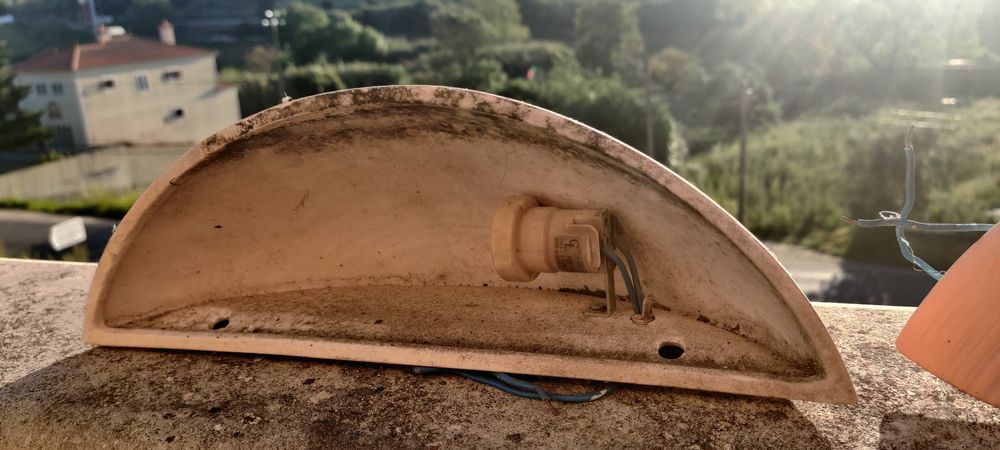 Apliques/candeeiros Rústicos (cerâmica)