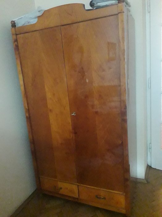 Ars Mebel szafa ubraniowa drewno brzoza styl kolonialny jak nowa
