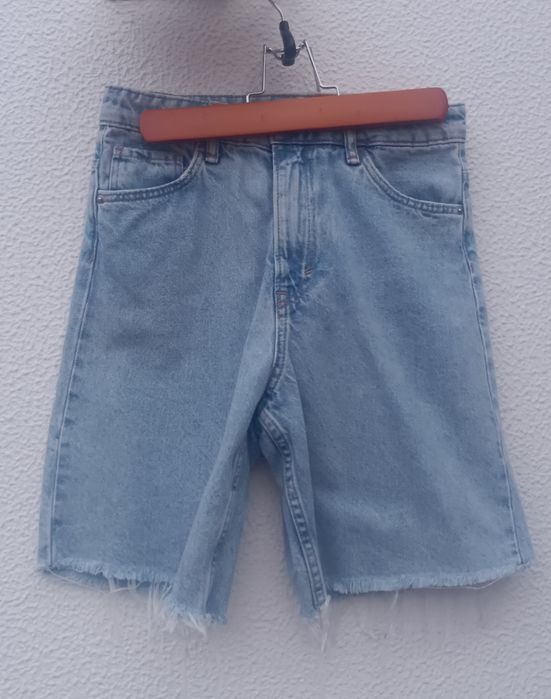 Calções H&M criança com bolso bordado