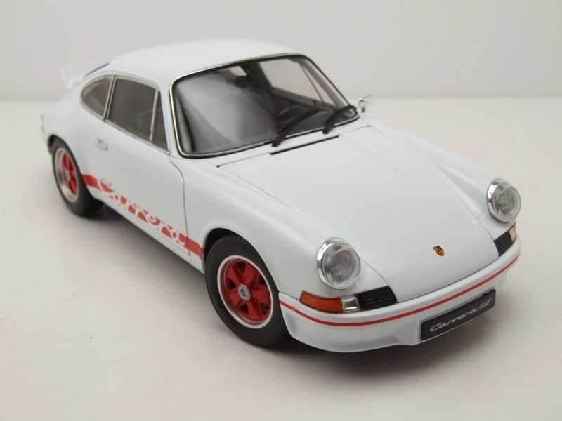 Model 1:18 Welly Porsche 911 Carrera RS 2.7 1973 white/red