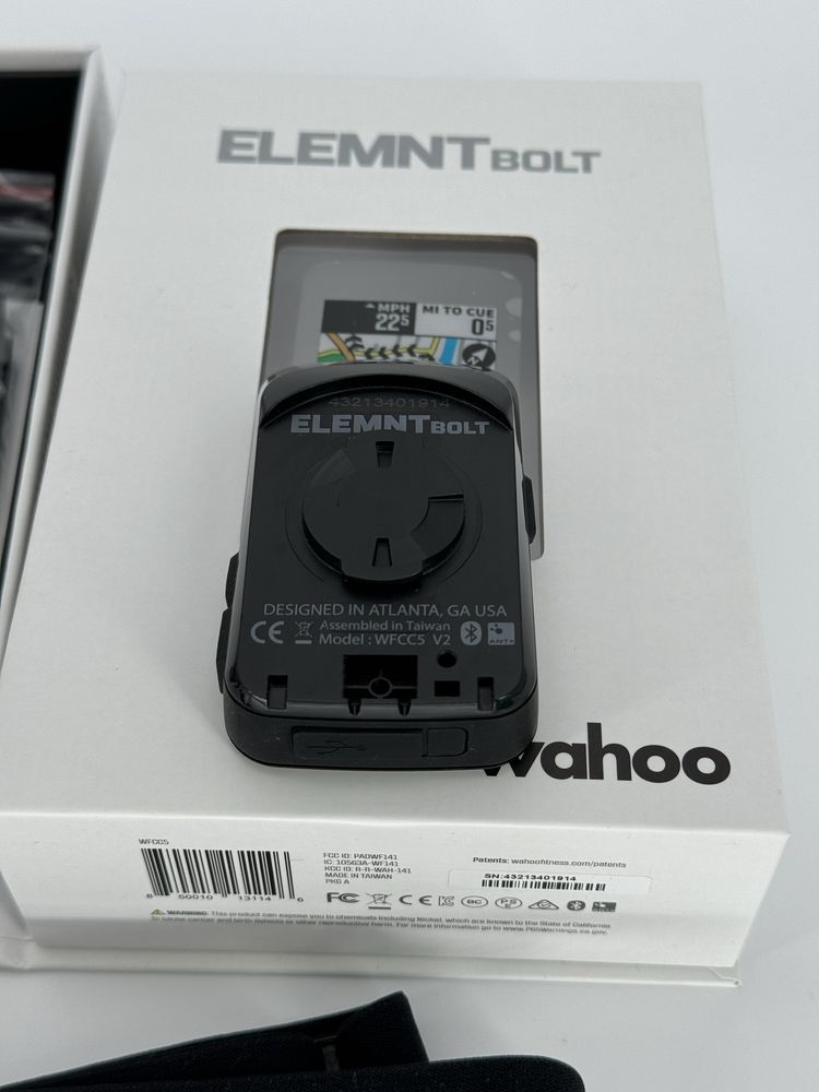 Wahoo Element Bolt 2 + 2 датчики