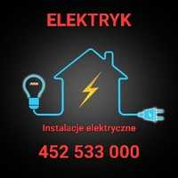 Elektryk / instalacje elektryczne / podłączenie kuchenek