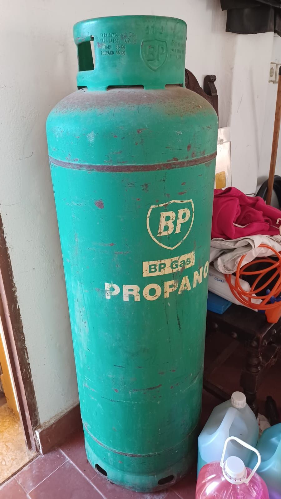 Garrafa de gás 45kg vazia