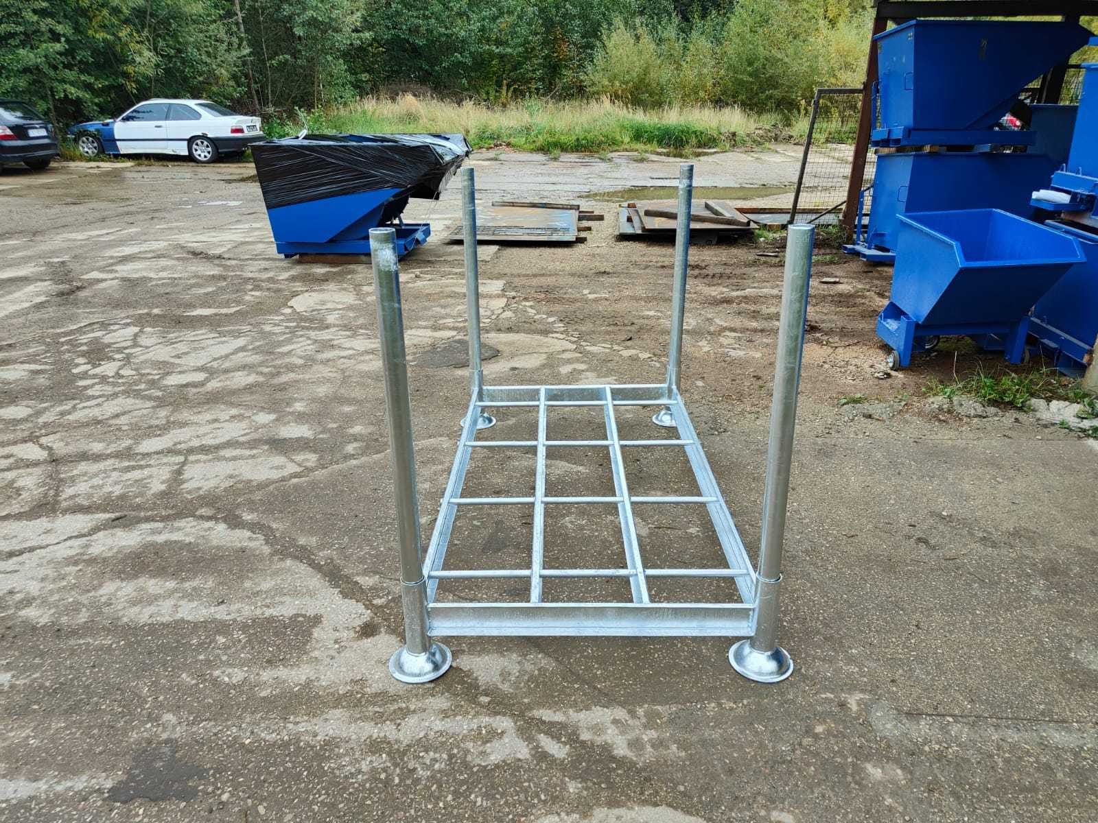 Manurak duży - piętrowalna paleta, proste magazynowanie